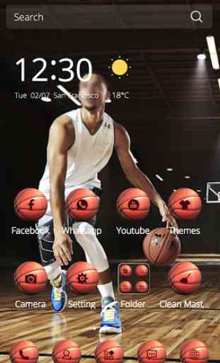 Basketball theme icon skin 1