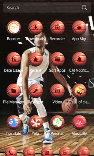 Basketball theme icon skin 4