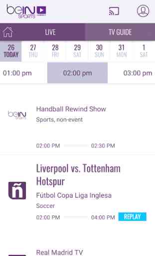 beIN SPORTS CONNECT 4