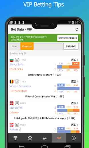Bet Data - VIP Betting Tips, Stats, Live Scores 1