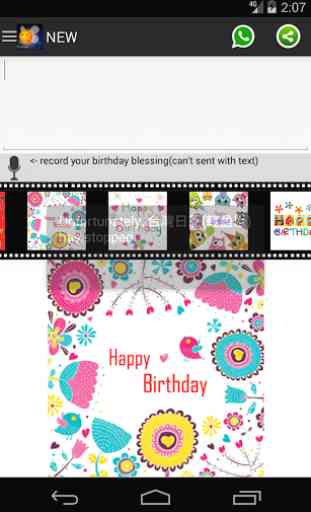 Birthday card/video/GIF &voice 2