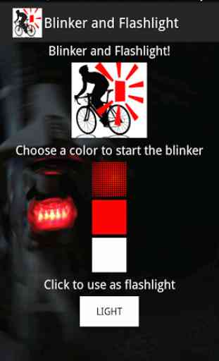 Blinker and flashlight 1