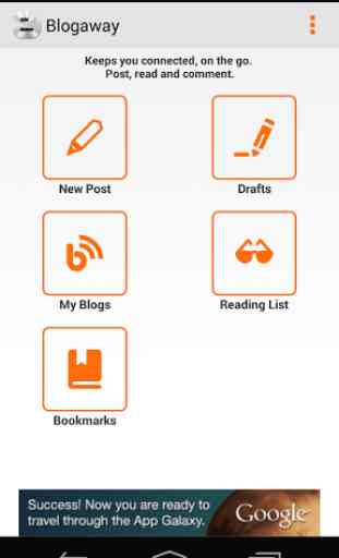 Blogaway for Android (Blogger) 1