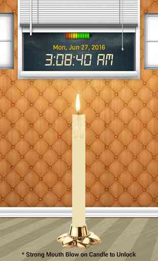 Candle Blow Screen Lock 3