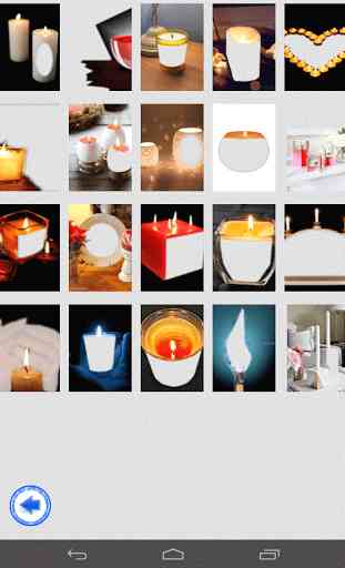 Candles photo frames 2