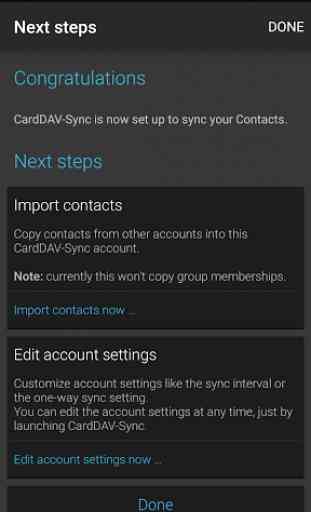 CardDAV-Sync free 4