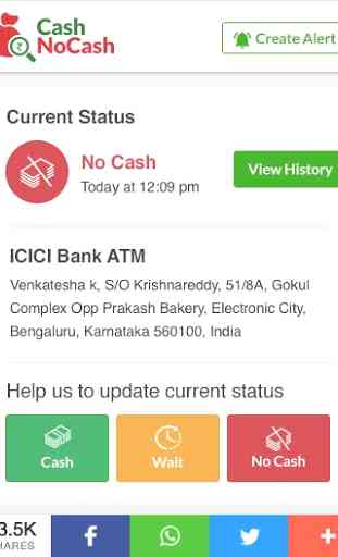 CashNoCash - ATM Finder app 3