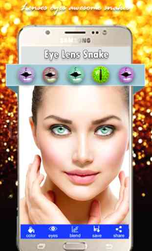 Change Color Eye Lens 1
