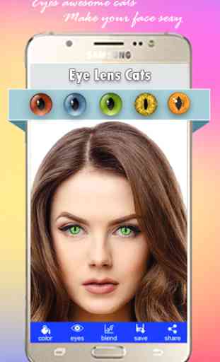 Change Color Eye Lens 2