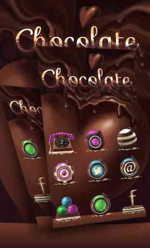 Chocolate GO Launcher 4