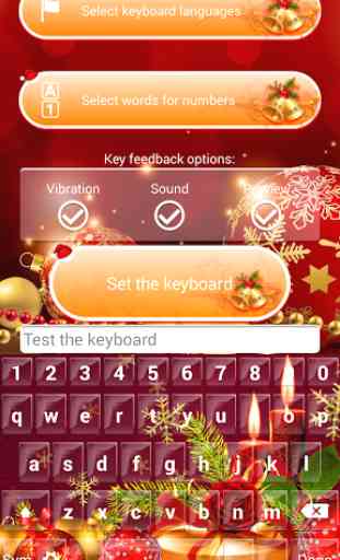 Christmas Keyboard Themes 4