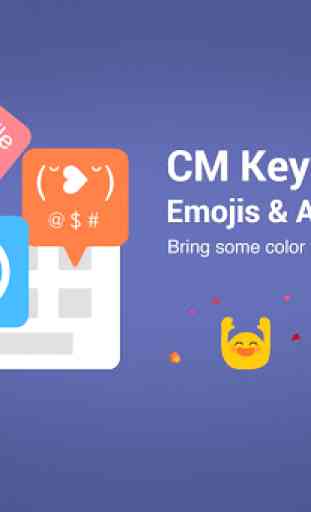 CM Keyboard - Emoji, ASCII Art 1