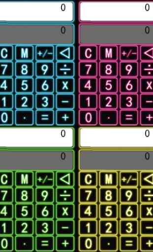 Colorful calculator 4