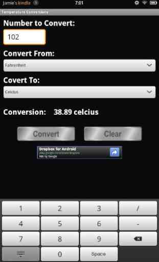 Conversion Calculator 2