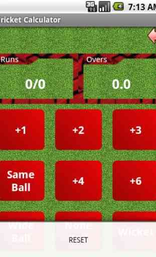 Cricket Calculator 2