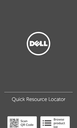 Dell Quick Resource Locator 1