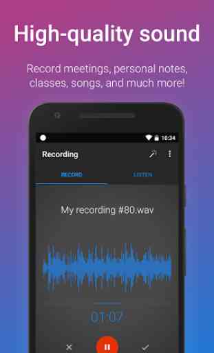 Easy Voice Recorder Pro 2