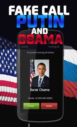 Fake Call: Putin Obama 2