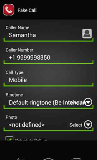 Fake Call & SMS 2