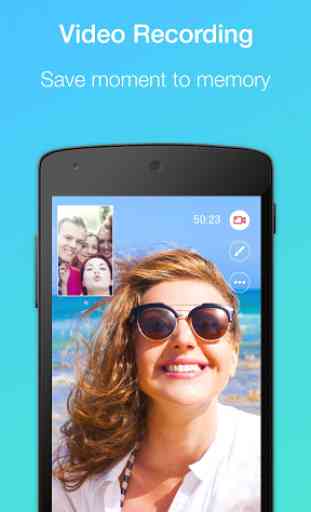 Free video chat by JusTalk Pro 2