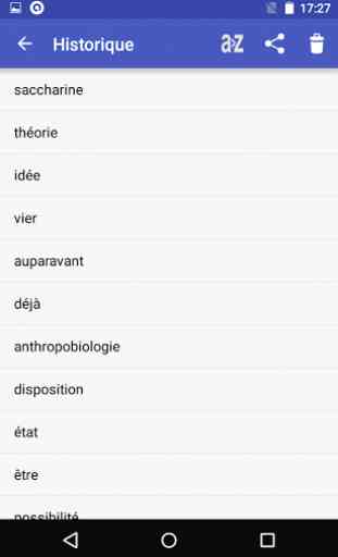 French Dictionary - Offline 3