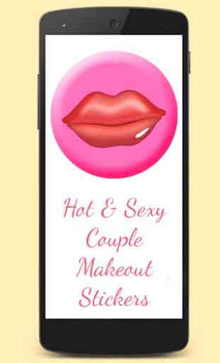 Hot Couple Makeout Stickers 1