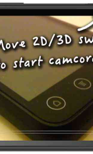 HTC EVO 3D Camcorder Button 1