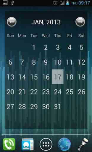 Julls' Calendar Widget Lite 1