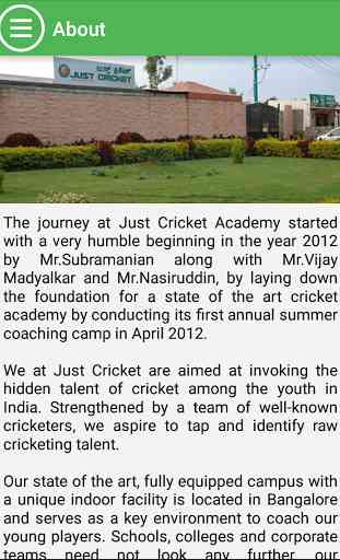 Just Cricket Academy Bangalore 3