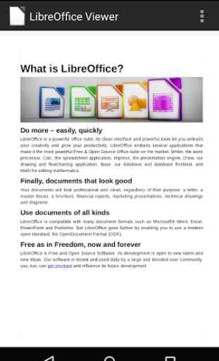LibreOffice Viewer Beta 1