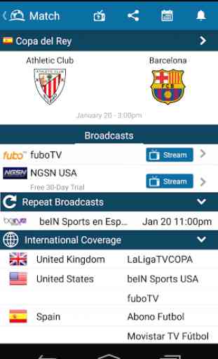 Live Soccer TV Schedules Guide 3