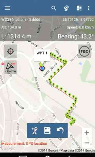 Map Pad GPS Surveys & Measure 3