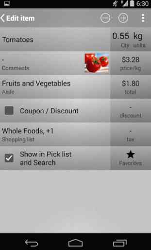 Mighty Shopping List Free 3