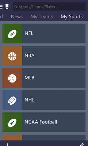 MSN Sports - Scores & Schedule 4