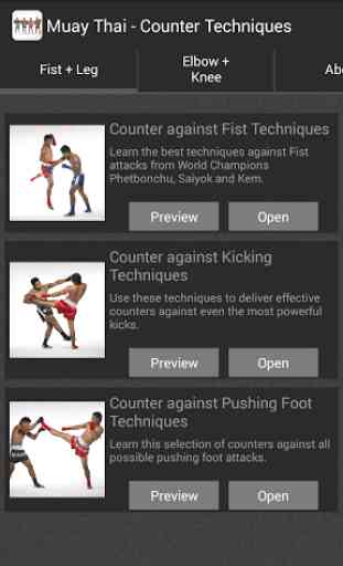 Muay Thai Counter Techniques 1