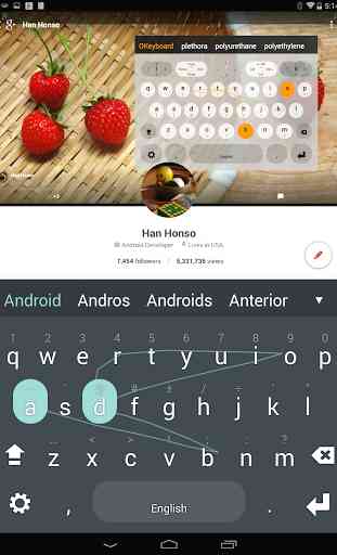 Multiling O Keyboard + emoji 1