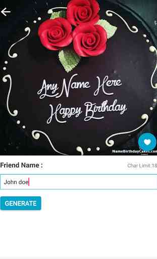 Name Birthday Cakes & Wishes 2