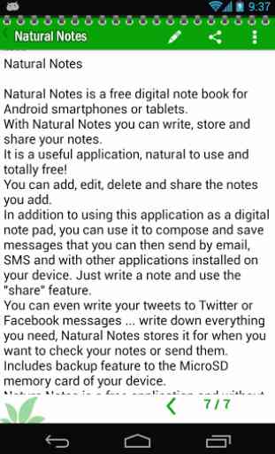 Natural Notes 3