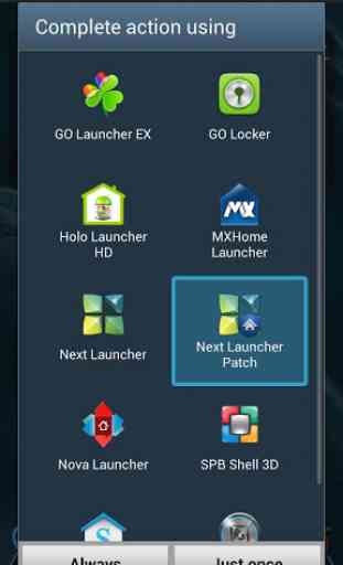 Next Launcher Patch 1