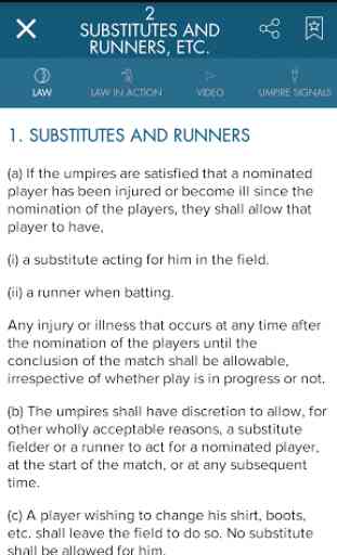 Official Laws of Cricket 3