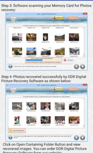 Photos Recovery Software Help 4