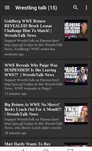 Pro Wrestling Videos And News 3