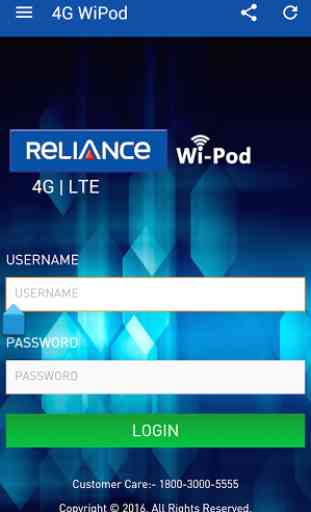 Reliance 4G Wipod App 3
