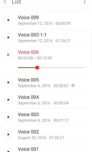 Samsung Voice Recorder 4