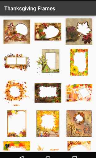 Thanksgiving photo Frames 2