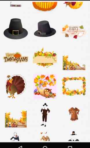 Thanksgiving Photo Stickers 4