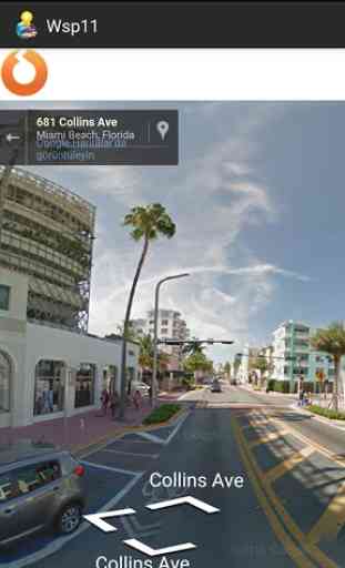 3D Maps Street panorama view 3