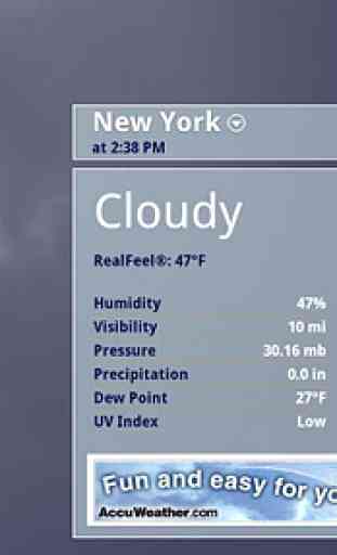 AccuWeather for Google TV 1