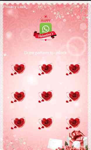 AppLock Theme - Love Roses 3