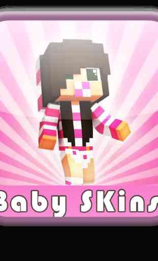 Baby Girl Skins for Minecraft 1